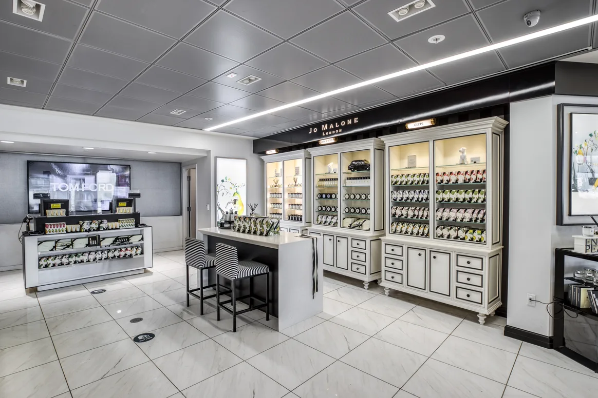 Jo Malone fragrances on display