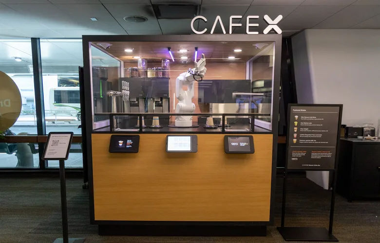 Cafe X kiosk at Terminal 3 Arrivals Level